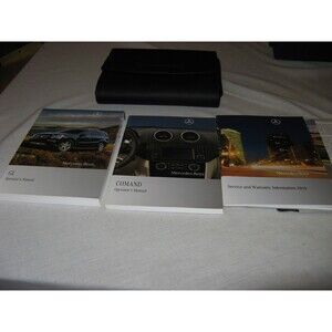 2010 Mercedes Benz GL Complete Owners Manual Set With Case And Navigation OEM